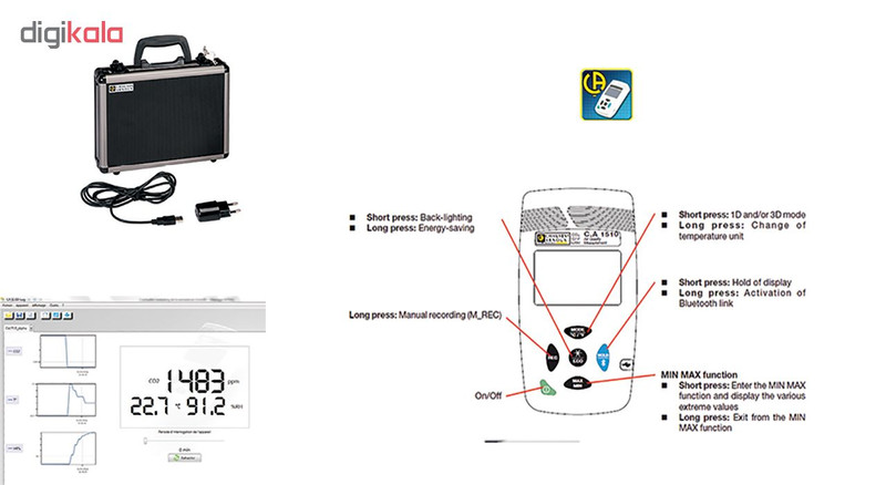 دیتالاگر کاوین آرنوکس مدل CA1510