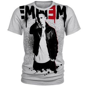 نقد و بررسی تی شرت آستین کوتاه مردانه طرح Eminem مدل AL10 توسط خریداران