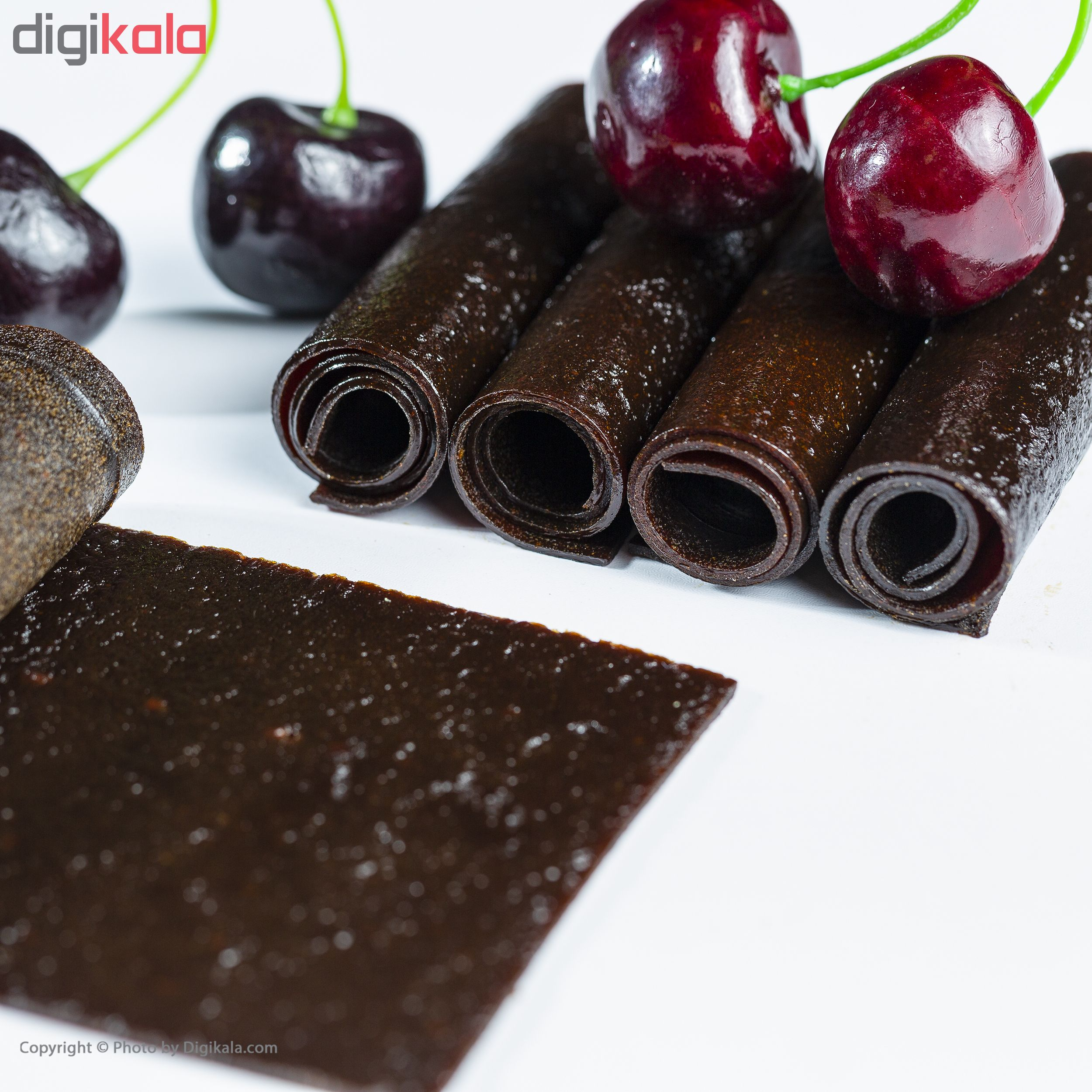 لواشک گلین با طعم آلبالو مجموعه 10 عددی