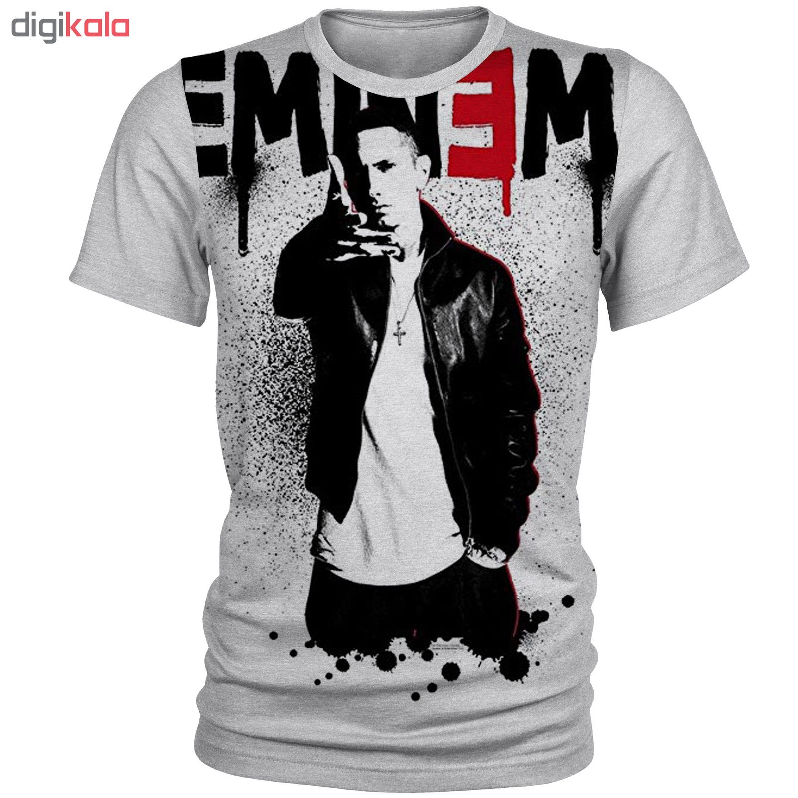 تی شرت آستین کوتاه مردانه طرح Eminem مدل AL10