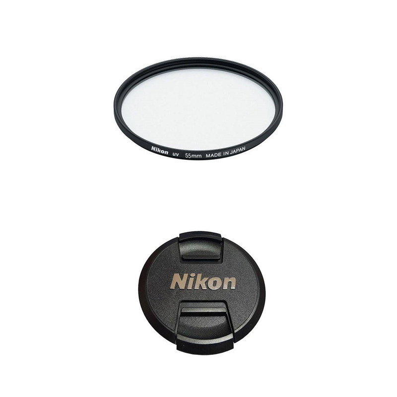 فیلتر لنز مدل UV58mm NC به همراه درپوش لنز 