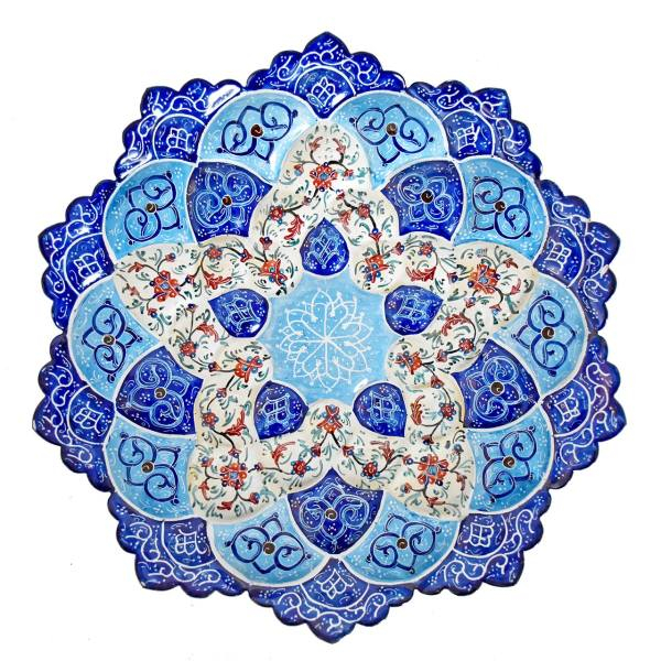 بشقاب میناکاری کد 30