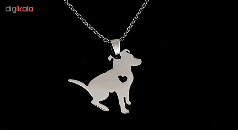 گردنبند زنانه طرح سگ کد 01 گردنبند زنانه طرح سگ کد 01