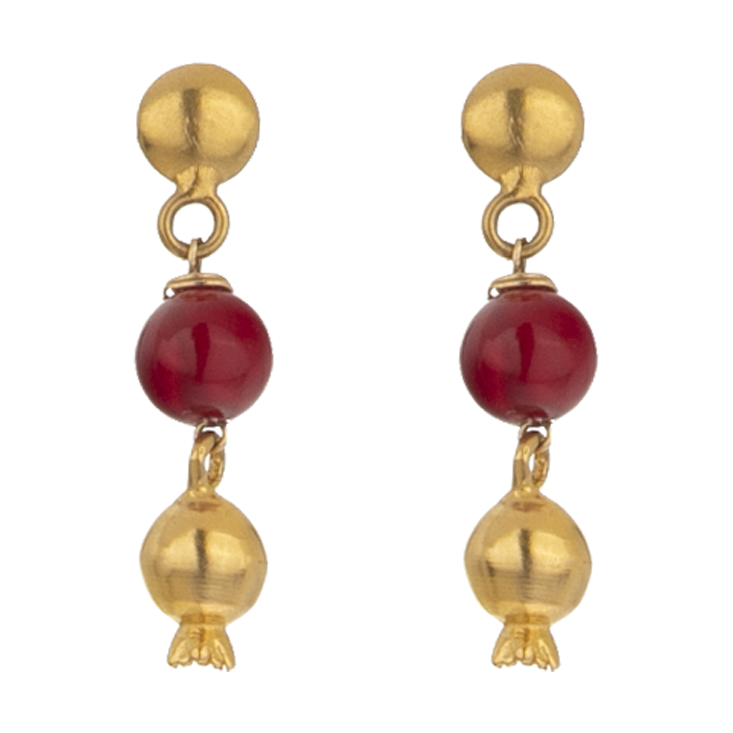 گوشواره طلا 18 عیار زنانه کد 824
