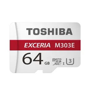 کارت حافظه microSDXC توشیبا مدل  EXCERIA M303E کلاس 10 استاندارد UHS-3 سرعت 98MBps ظرفیت 64 گیگابایت