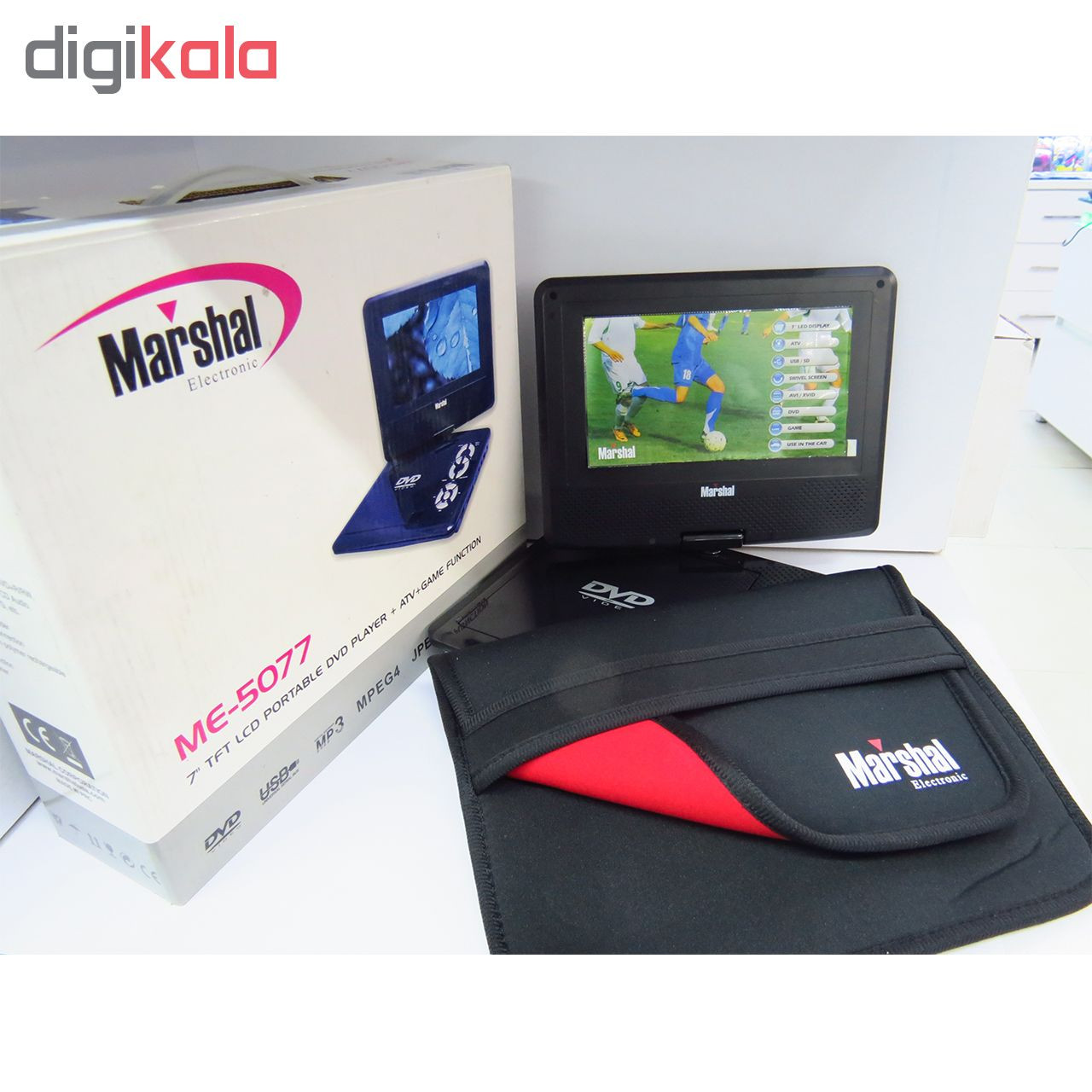 پخش کننده DVD مارشال مدل ME-5077
