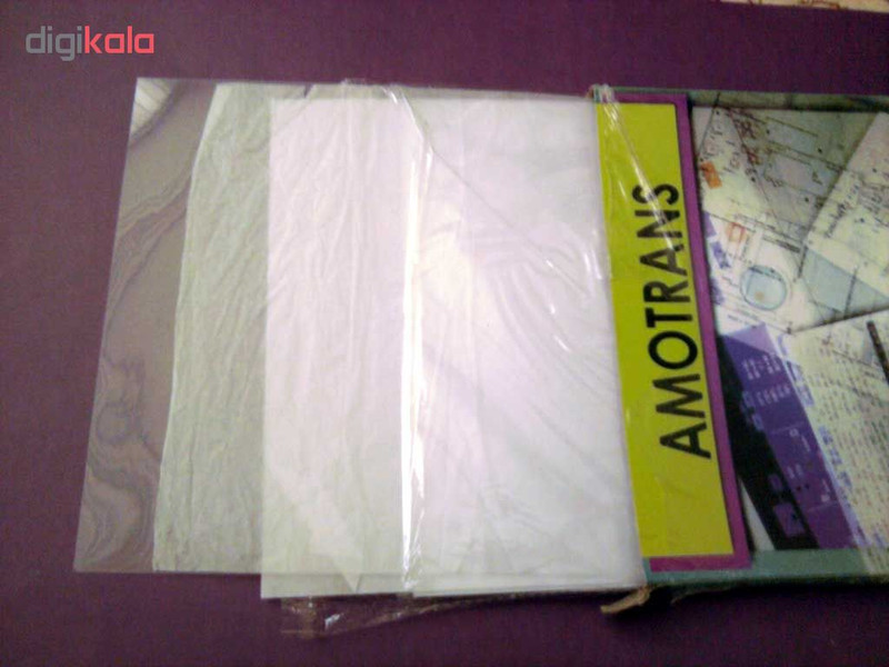 طلق ترنسپرنت آموترانس مدل R10 سایز A4 بسته 100 عددی 1