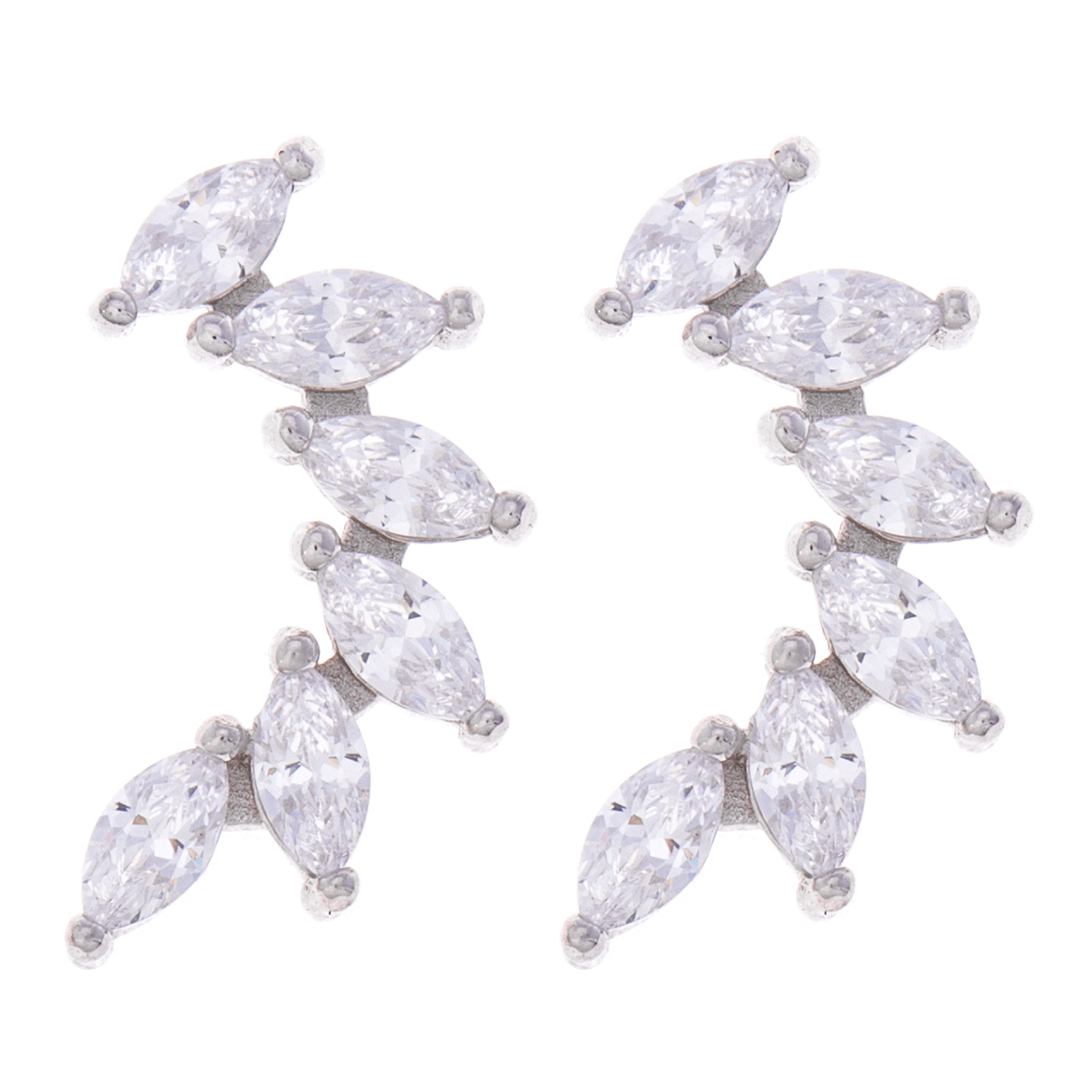 گوشواره نقره زنانه کد 2224