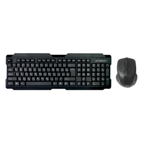 کیبورد و ماوس بی سیم ایکس پی-پرواکت مدل XP-W4400B با حروف فارسی