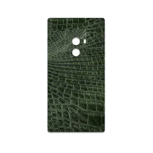 MAHOOT Green-Crocodile-Leather Cover Sticker for Xiaomi Mi Mix