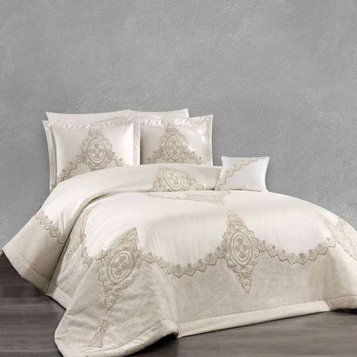 سرویس خواب طرح پیکه عروس کد 002  دو نفره 7 تکه