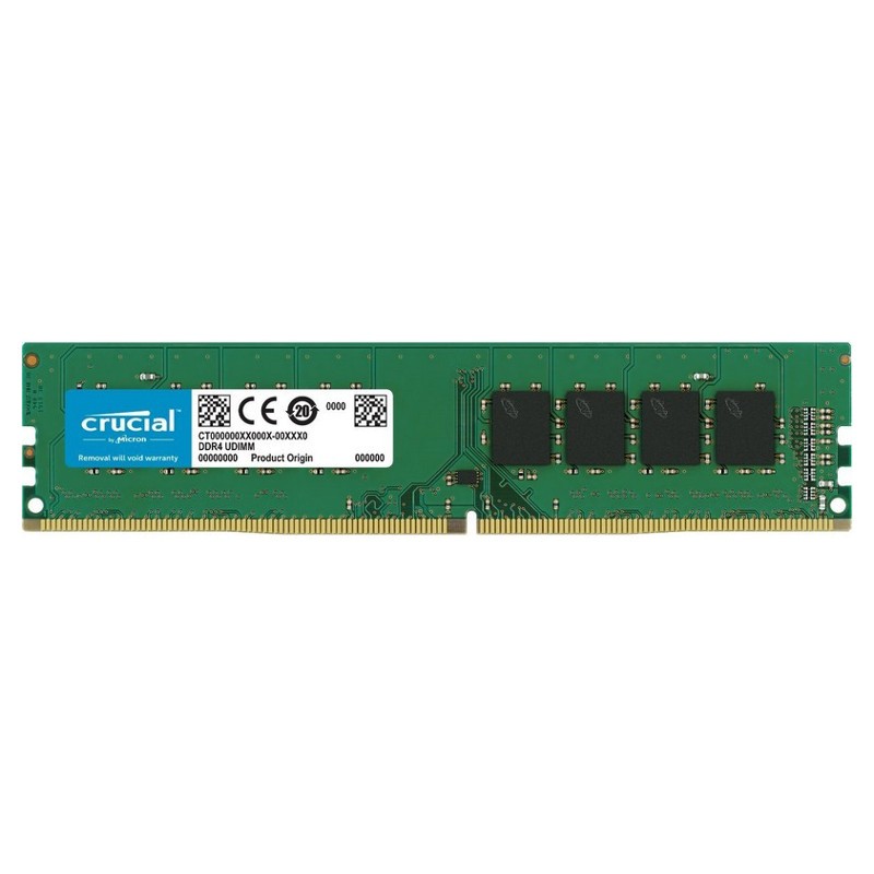  رم دسکتاپ DDR4 تک کاناله 2600 مگاهرتز CL17 کروشیال مدل U-DIMM ظرفیت 16 گیگابایت