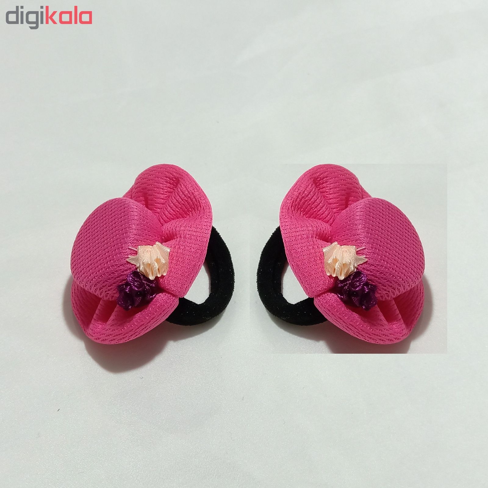 کش مو دخترانه طرح کلاه بسته 2 عددی -  - 2