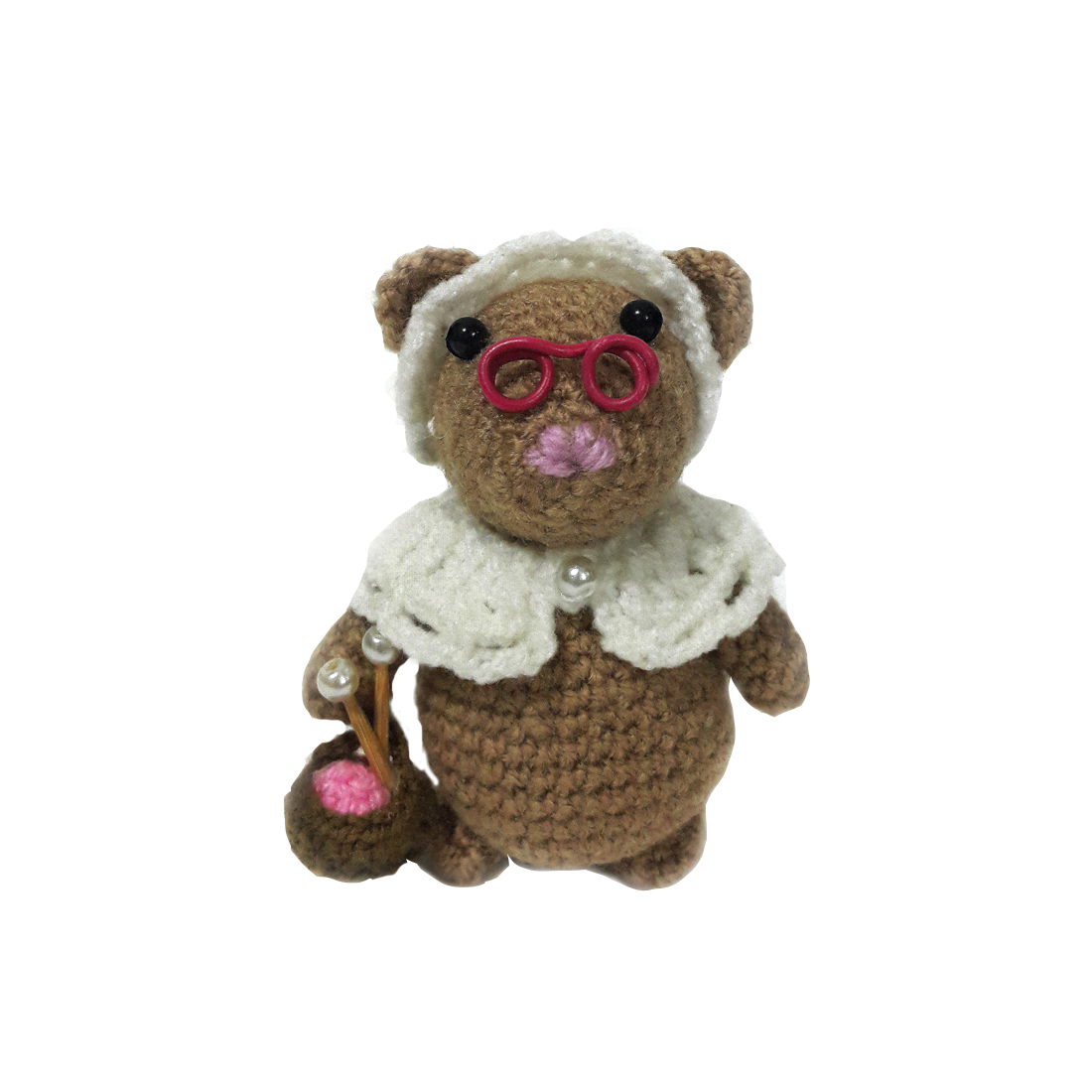 عروسک بافتنی طرح موش کد afs001