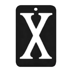 خوشبو کننده خودرو طرح ایکس کد BX1