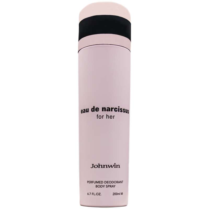 اسپری خوشبو کننده بدن زنانه جانوین مدل eau de narcissus حجم 200 میلی لیتر اسپری خوشبو کننده بدن زنانه جانوین مدل eau de narcissus حجم 200 میلی لیتر