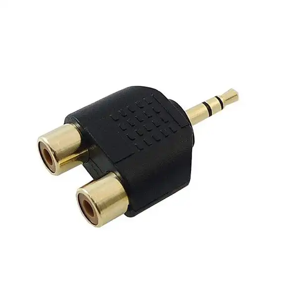 تبدیل یک به دو RCA به جک 3.5 میلی متری کد M12