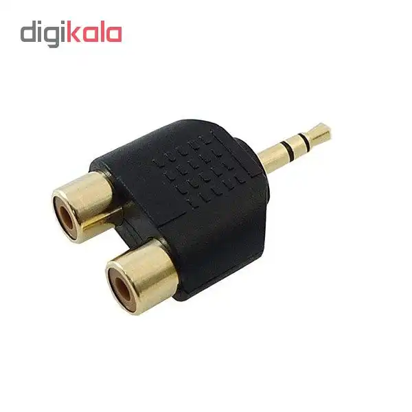 تبدیل یک به دو RCA به جک 3.5 میلی متری کد M12