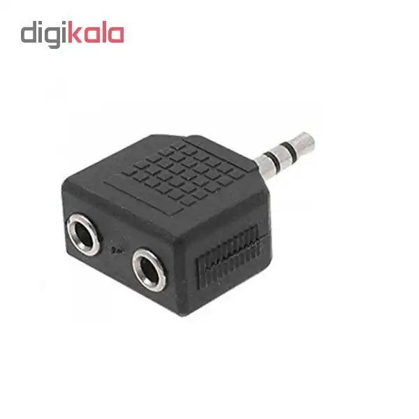 تبدیل 1 به 2 جک 3.5 میلی متری کد B11