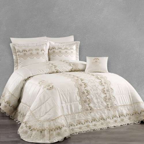 سرویس خواب طرح پیکه عروس کد 001  دو نفره 7 تکه