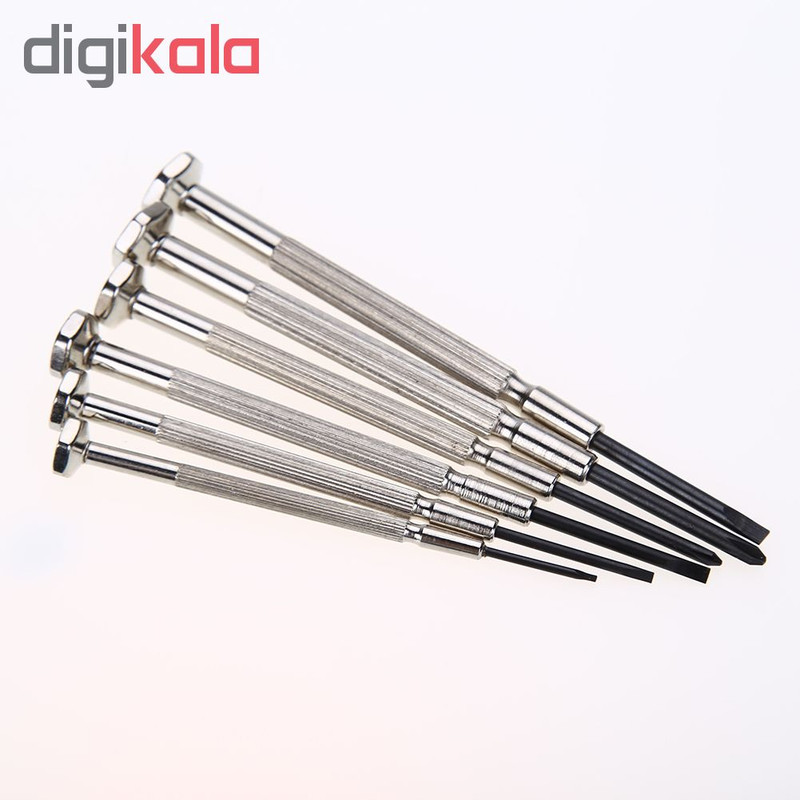 مجموعه 6 عددی پیچ گوشتی ساعتی پروسکیت مدل SD-9815 مجموعه 6 عددی پیچ گوشتی ساعتی پروسکیت مدل SD-9815