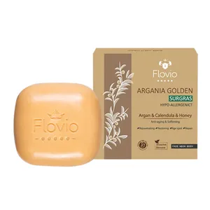 صابون مرطوب کننده فلوویو مدل Argania Golden وزن 100 گرم