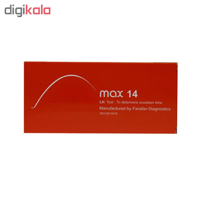 عکس شماره 2 : تست تخمک گذاری مکث 14 مدل lh بسته 5 عددی