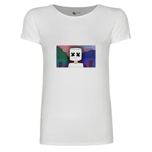 تی شرت آستین کوتاه زنانه مدل آدم