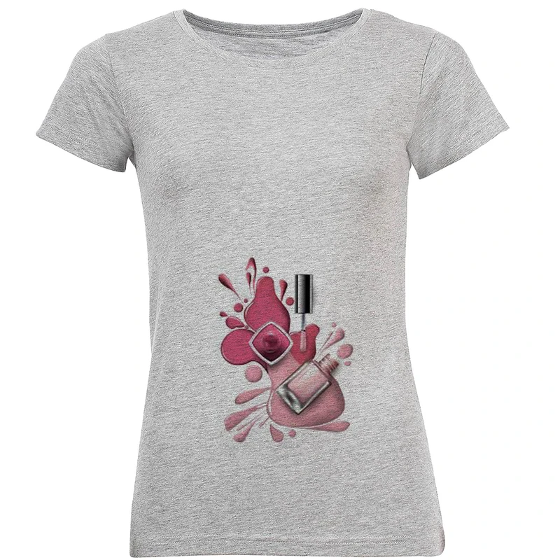 تیشرت زنانه طرح لاک کد R31