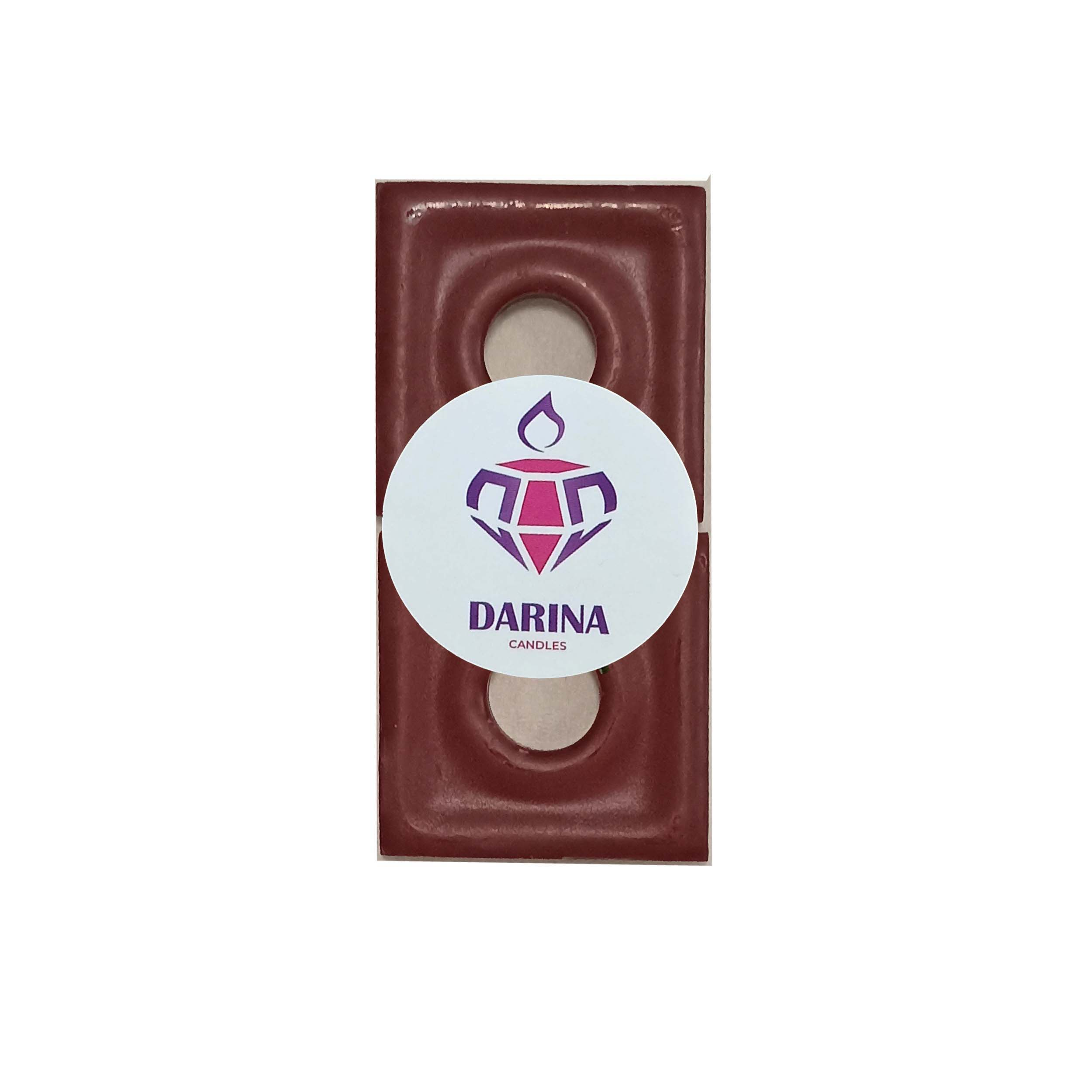 رنگ تزئین شمع دارینا مدل 02 مکعبی بسته 2 عددی