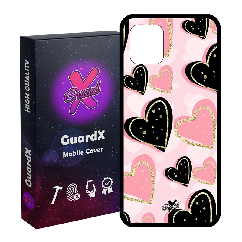 کاور گارد ایکس طرح Love مدل Glass10106 مناسب برای گوشی موبایل سامسونگ Galaxy Note 10 Lite