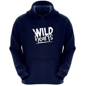 هودی مردانه طرح WILD کدK244 رنگ سرمه ای