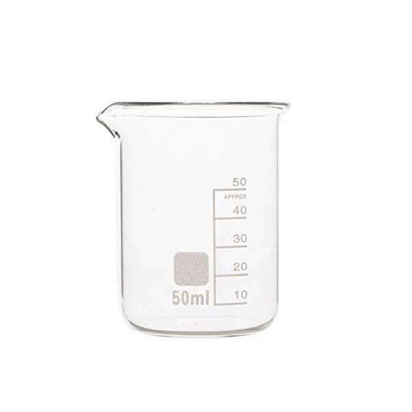 بشر آزمایشگاه مدل b50 ظرفیت 50 میلی لیتر