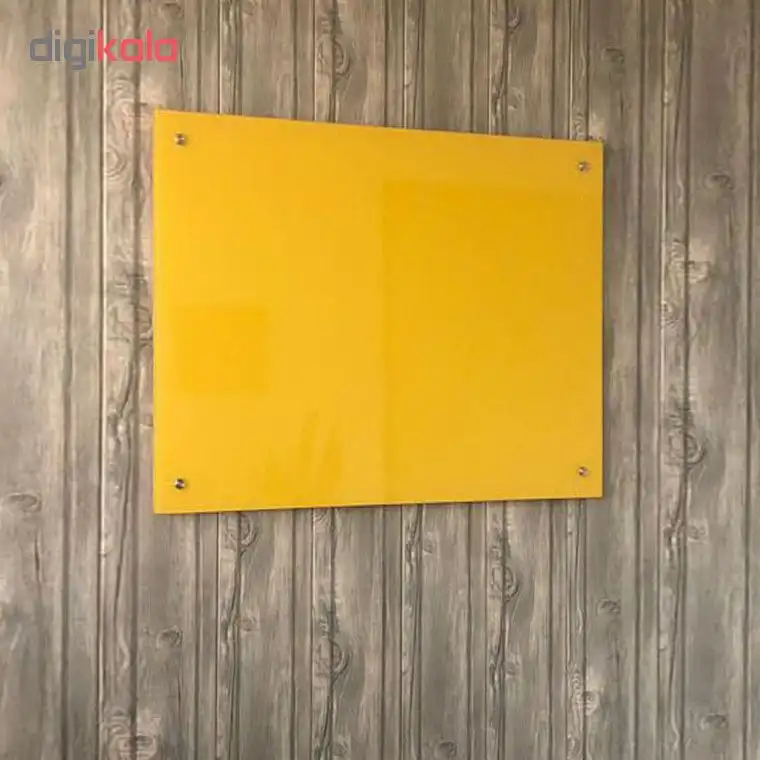 تخته وایت برد شیشه ای مدل CG86 سایز ۶۰ × ۸۰ سانتی متر