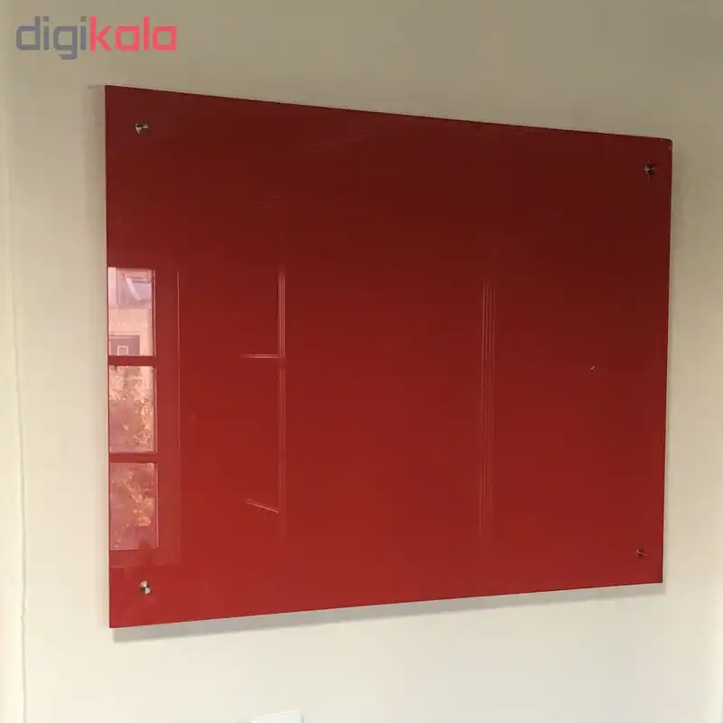 تخته وایت برد شیشه ای مدل CG86 سایز ۶۰ × ۸۰ سانتی متر