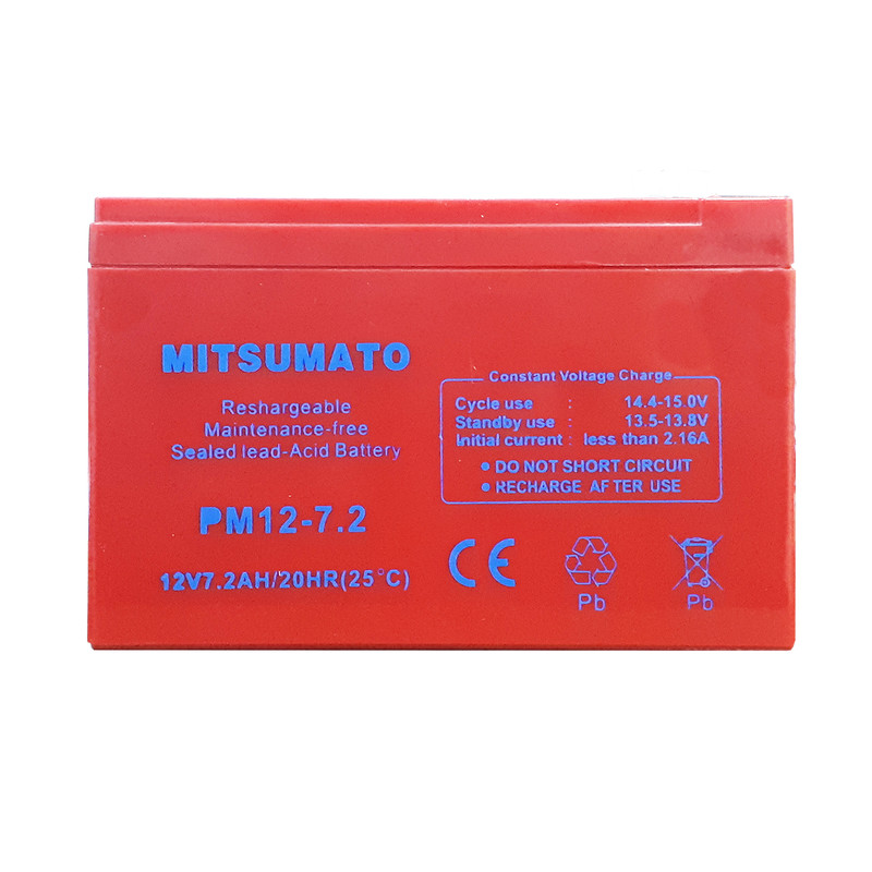 تصویر باتری یو پی اس 12ولت 7.2آمپر میتسوماتو مدل M-7000
