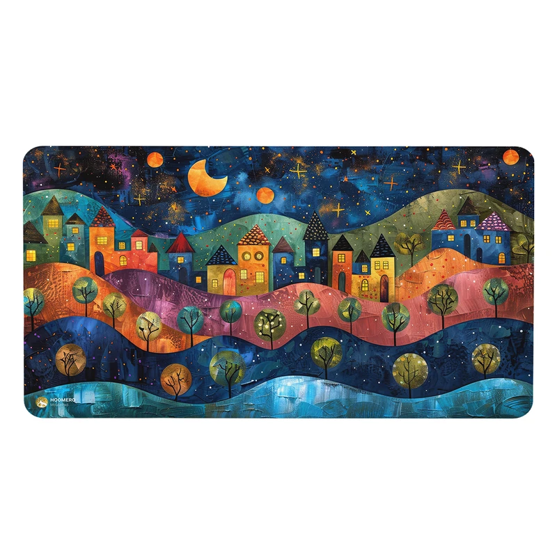 ماوس پد هومرو مدل MX2715 طرح نقاشی فانتزی