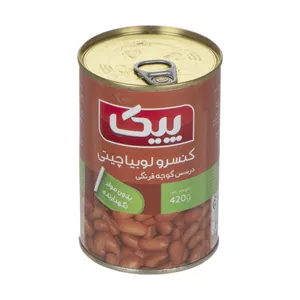 کنسرو لوبیا چیتی با سس گوجه پیک - 420 گرم