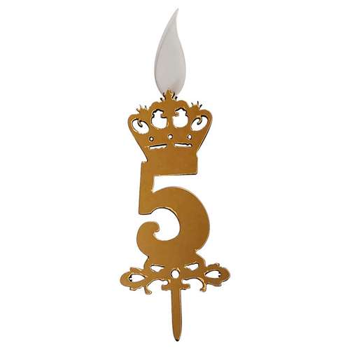 شمع تولد طرح عدد 5