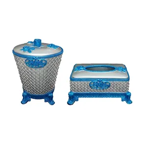 ست سطل و جا دستمال کاغذی کد A12