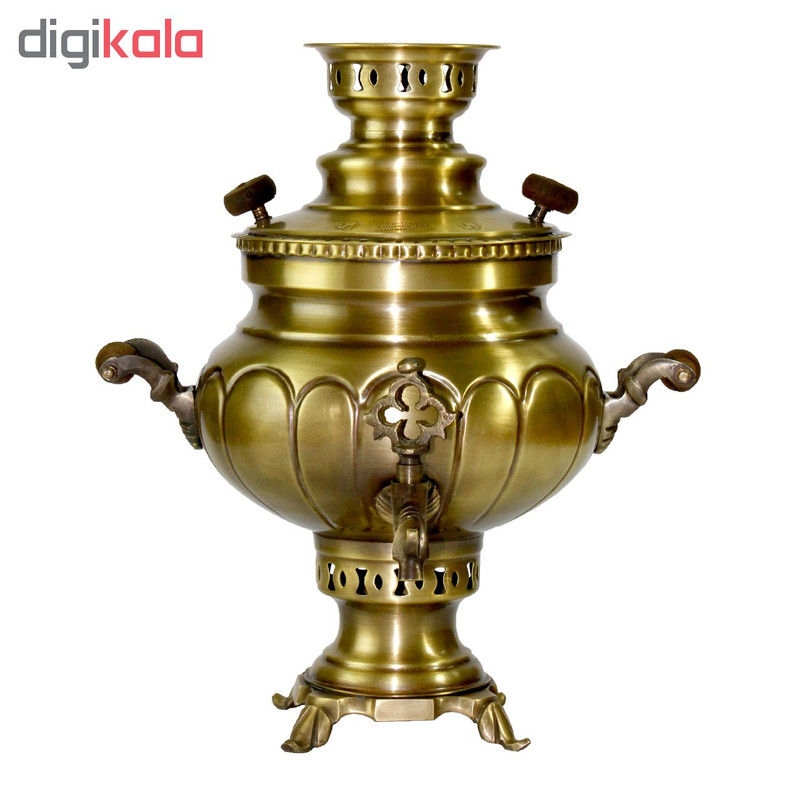 سماور زغالی کد 1000049 ظرفیت 6 لیتر