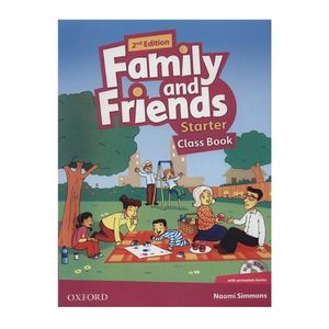 نقد و بررسی کتاب Family and Friends Starter اثر Naomi Simmons انتشارات OXFORD توسط خریداران