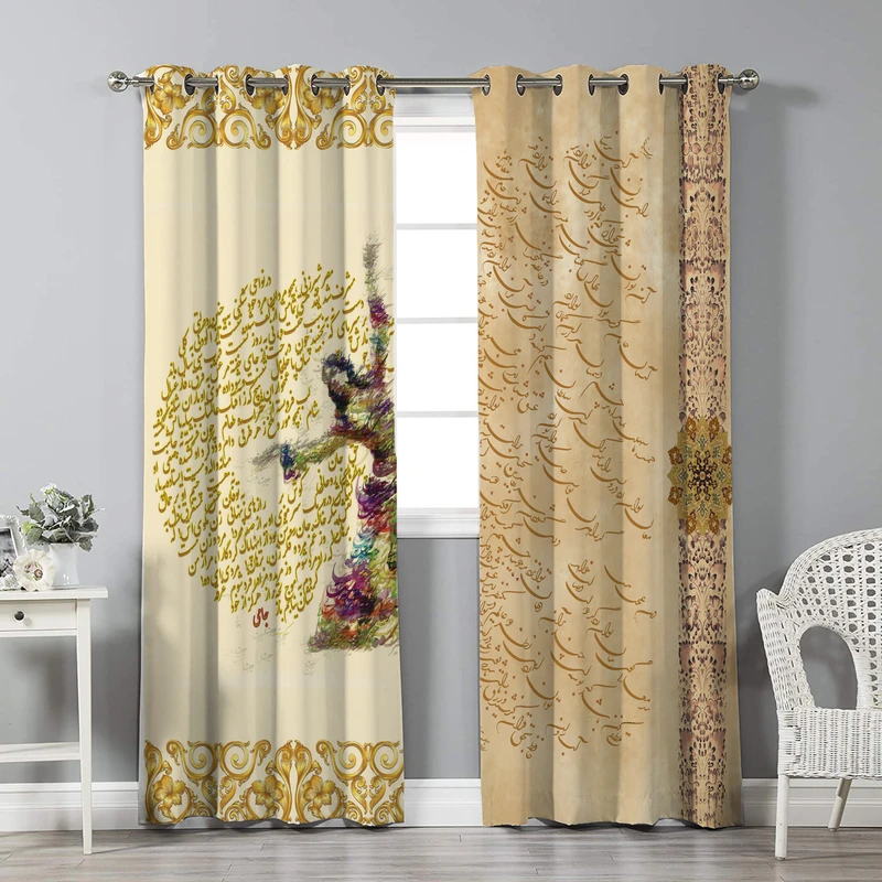 پرده نیروانا مدل pl2025 سایز 280 × 140 سانتی متر