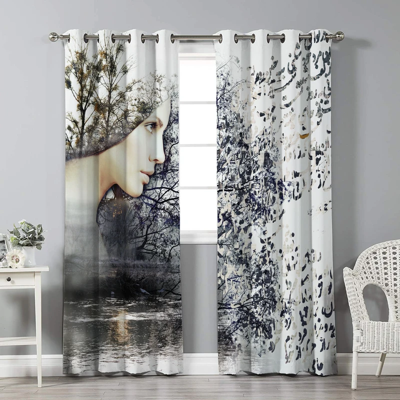 پرده نیروانا مدل pl2105 سایز 280 × 140 سانتی متر