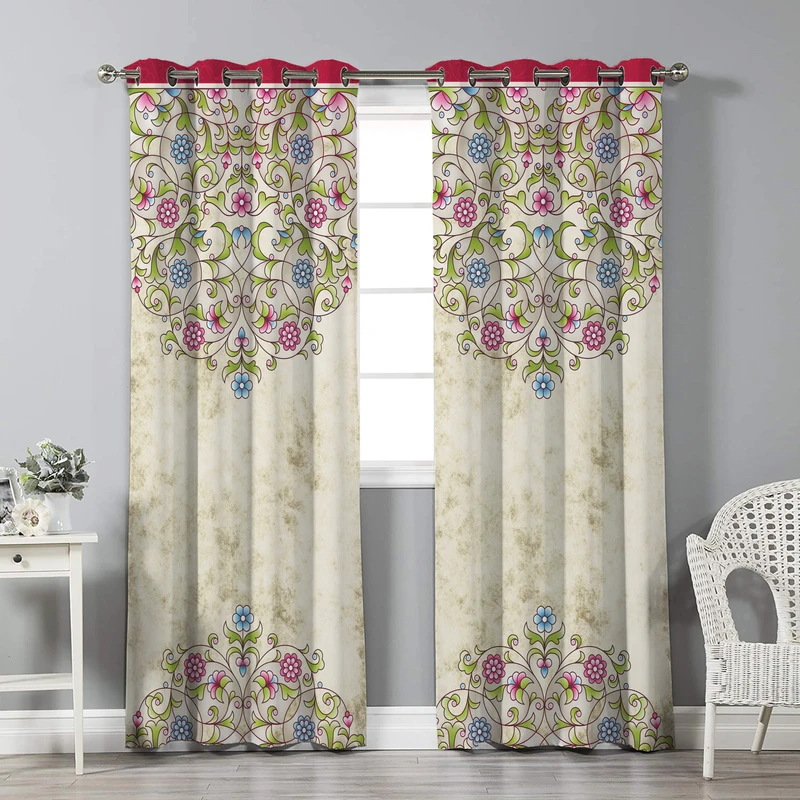 پرده نیروانا مدل pl2104 سایز 280 × 140 سانتی متر