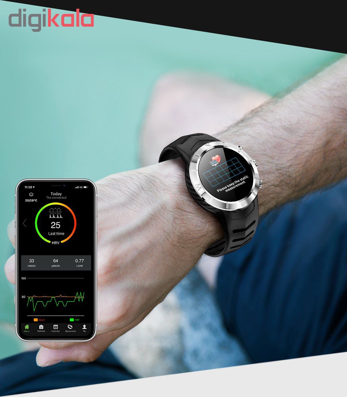 مشخصات، قیمت و خرید ساعت هوشمند دی تی نامبر وان مدل DT08 | دیجی\u200cکالا