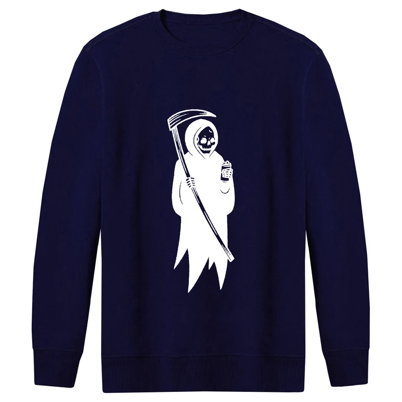 سویشرت مردانه طرح اسکلت شبه کد F103