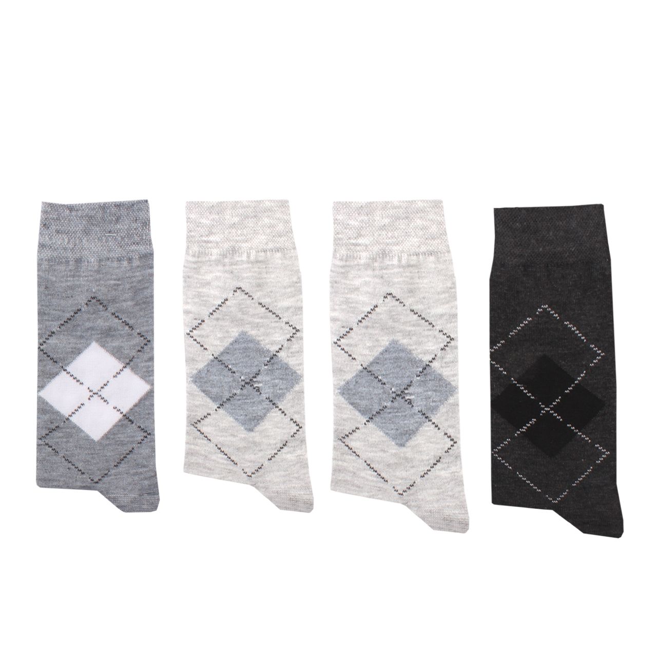 جوراب مردانه کد B03 مجموعه 4 عددی -  - 2