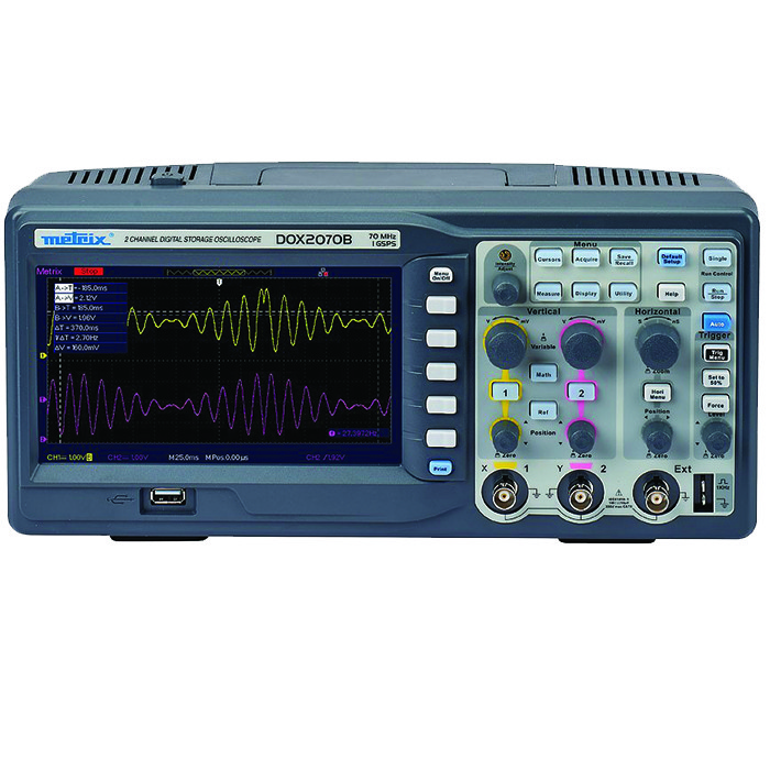 اسیلوسکوپ متریکس مدل DOX2070B اسیلوسکوپ متریکس مدل DOX2070B