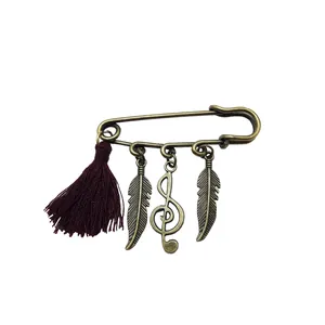 سنجاق سینه زنانه طرح سل کد ROZ1